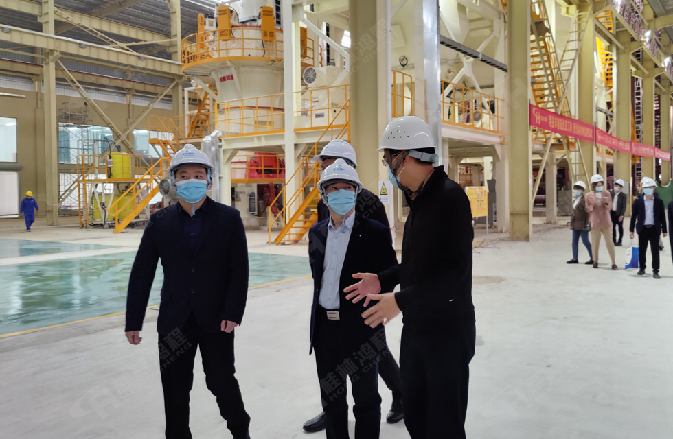 热烈祝贺矿投智科150万吨高端碳酸钙项目圆满投产 热烈祝贺矿投智科150万吨高端碳酸钙项目圆满投产